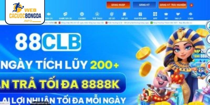Tổng quan nhà cái uy tín 88CLB