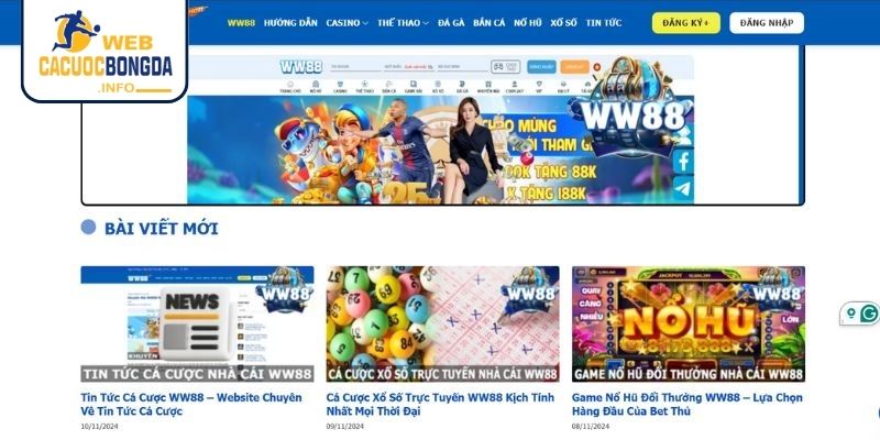 Giới thiệu về nhà cái WW88